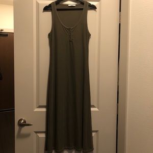 Mango Sleeveless Midi Dress
